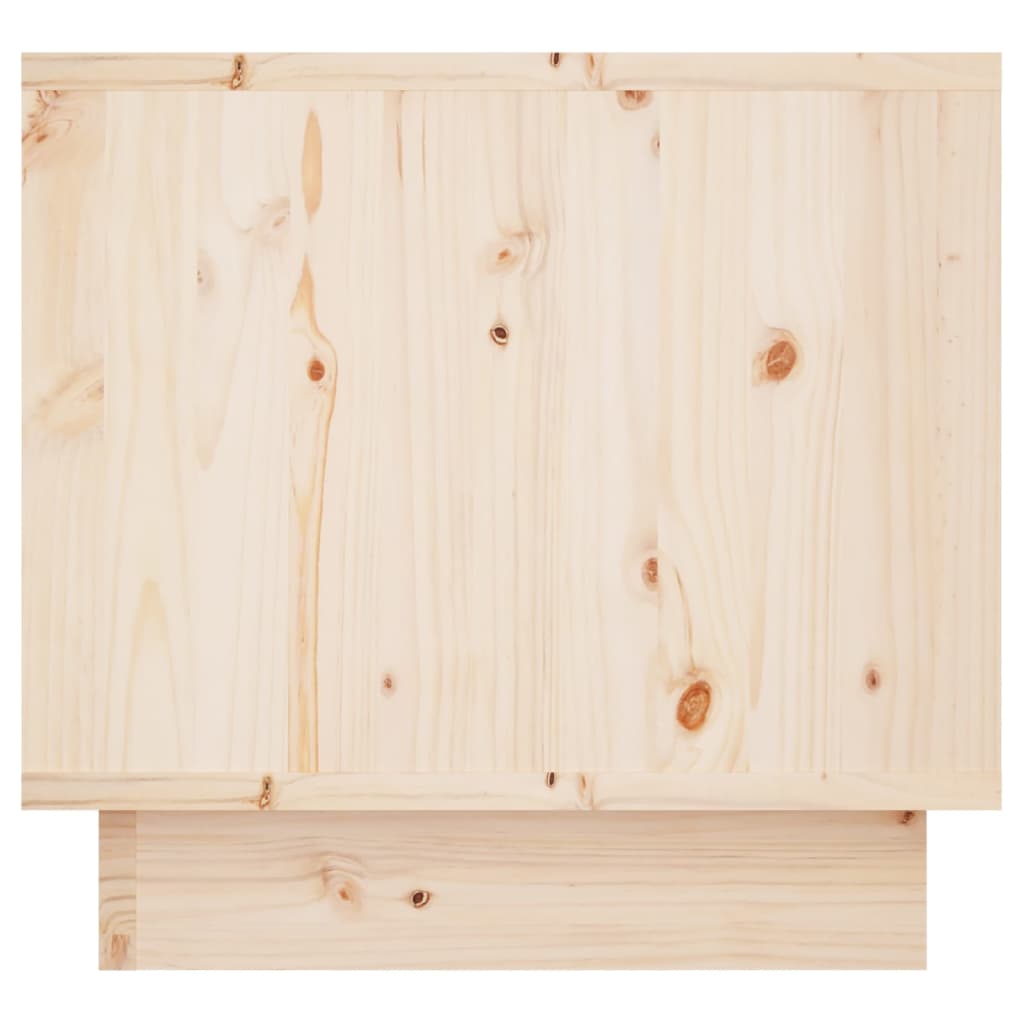 Nachtkastjes 2 St 35X34X32 Cm Massief Grenenhout