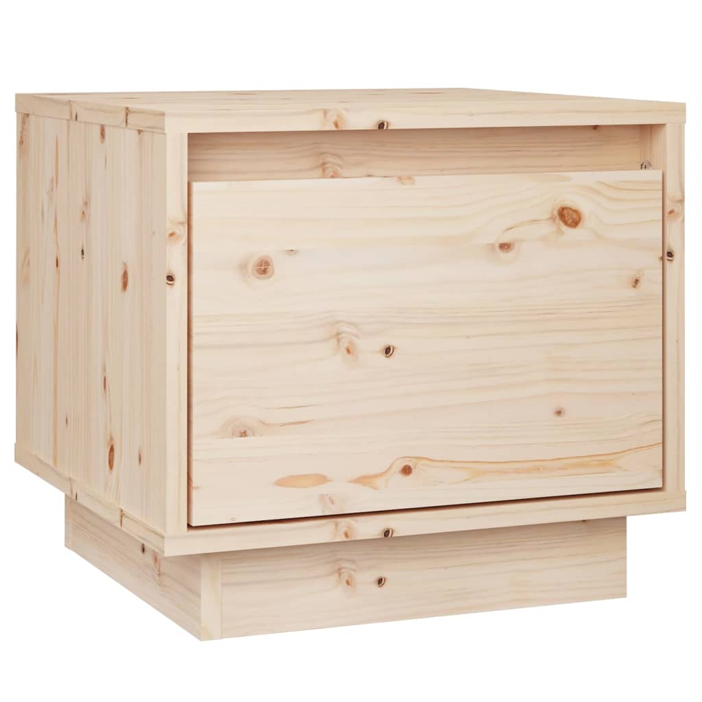 Nachtkastjes 2 St 35X34X32 Cm Massief Grenenhout