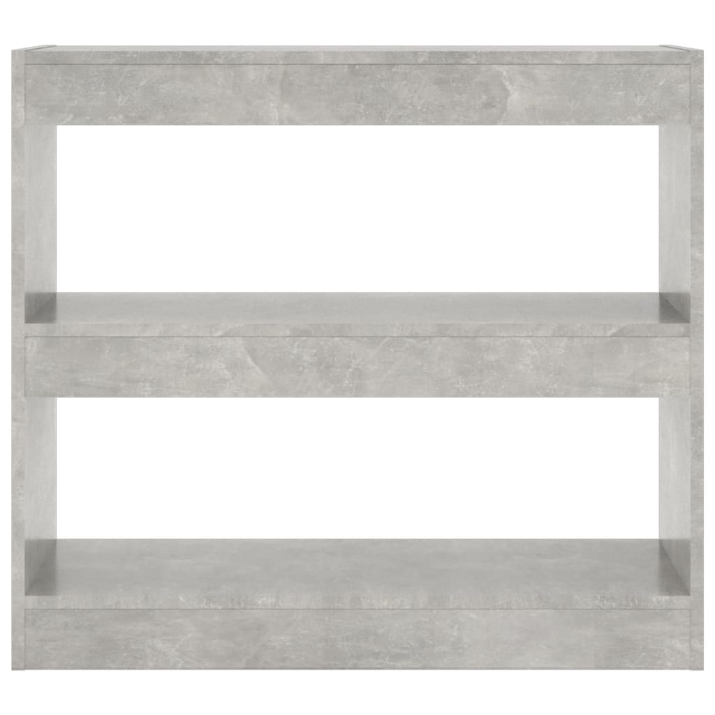 Boekenkast/Kamerscherm 80X30X72 Cm Betongrijs