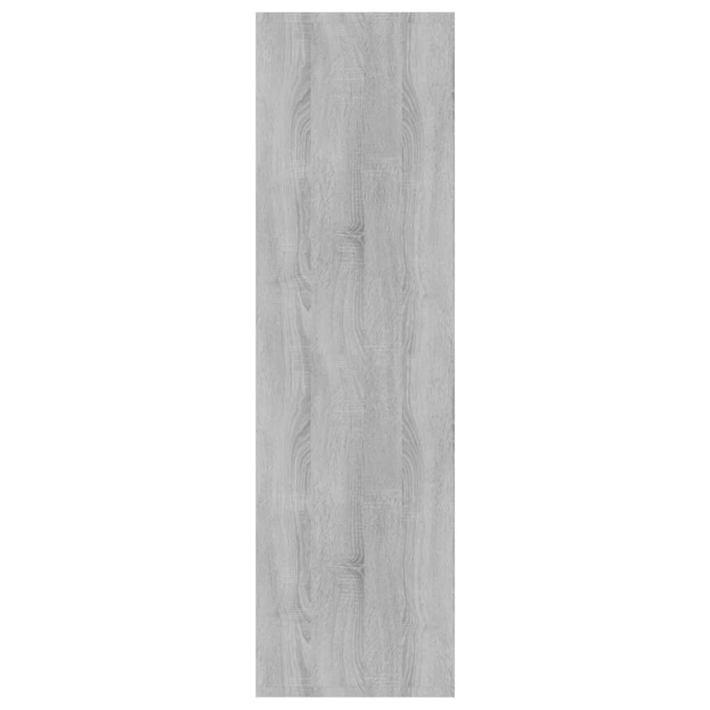 Boekenkast/Kamerscherm 80X30X103 Cm Bewerkt Hout Grijs Sonoma