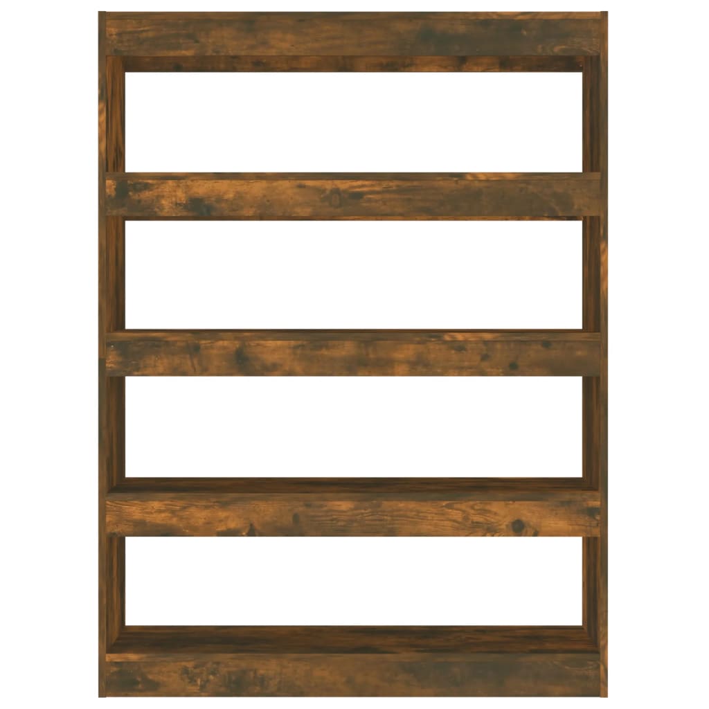 Boekenkast/Kamerscherm 100X30X135 Cm Gerookt Eikenkleurig