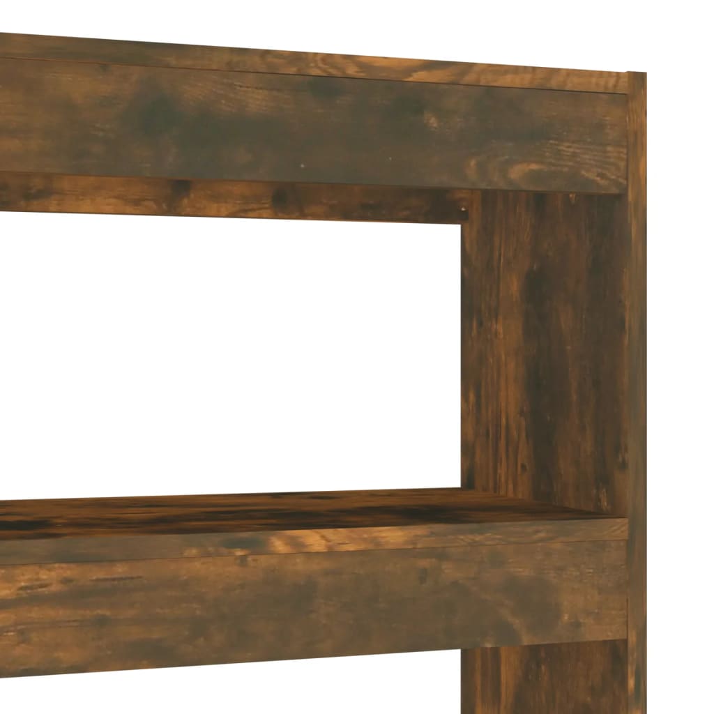 Boekenkast/Kamerscherm 100X30X135 Cm Gerookt Eikenkleurig