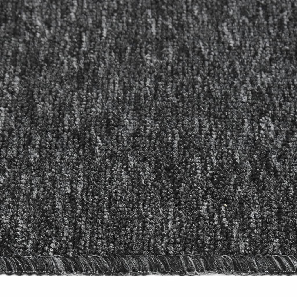 Trapmatten 15 St Anti-Slip Rechthoekig 60X25 Cm Antracietkleur