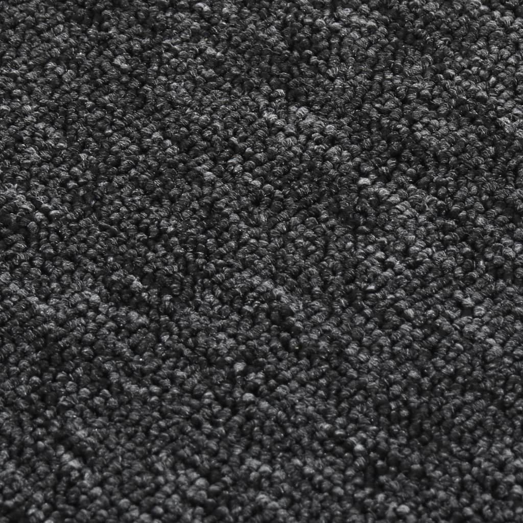 Trapmatten 15 St Anti-Slip Rechthoekig 60X25 Cm Antracietkleur