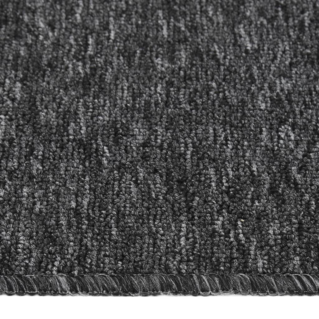Trapmatten 15 St Anti-Slip Rechthoekig 75X20 Cm Antracietkleur