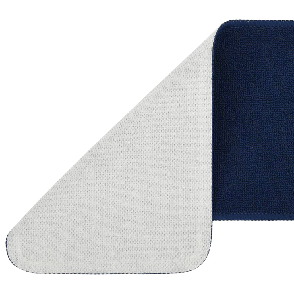 Trapmatten 15 St Anti-Slip Rechthoekig 60X25 Cm Marineblauw