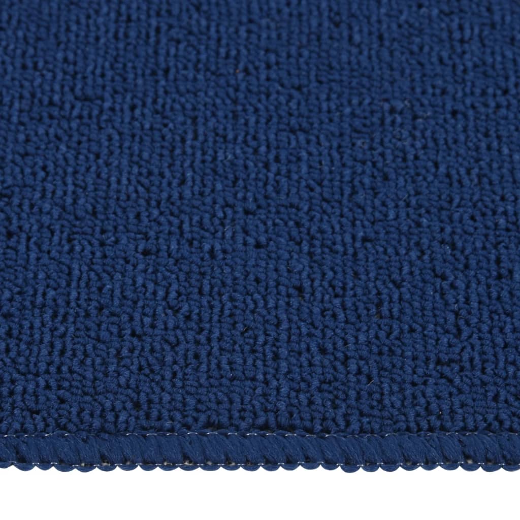 Trapmatten 15 St Anti-Slip Rechthoekig 75X20 Cm Marineblauw