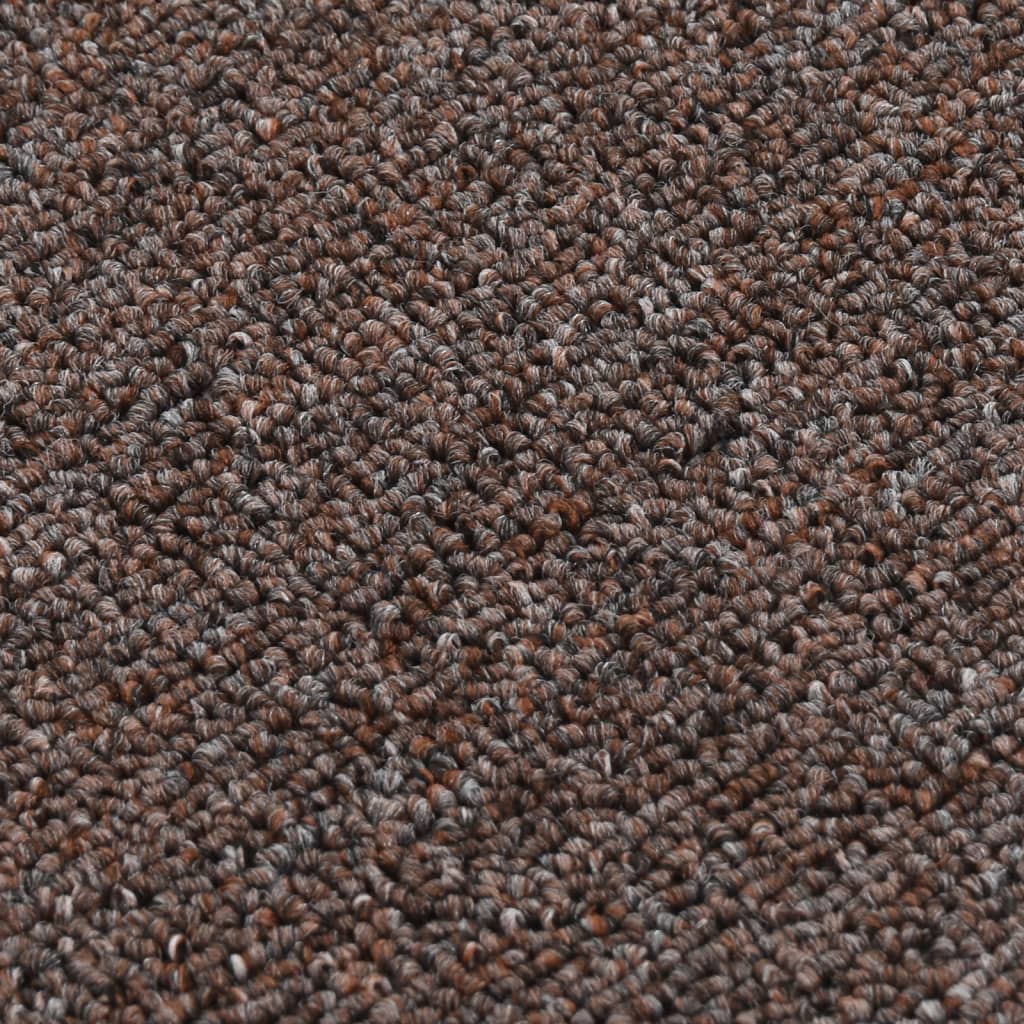 Trapmatten 15 St Anti-Slip Rechthoekig 60X25 Cm Bruin