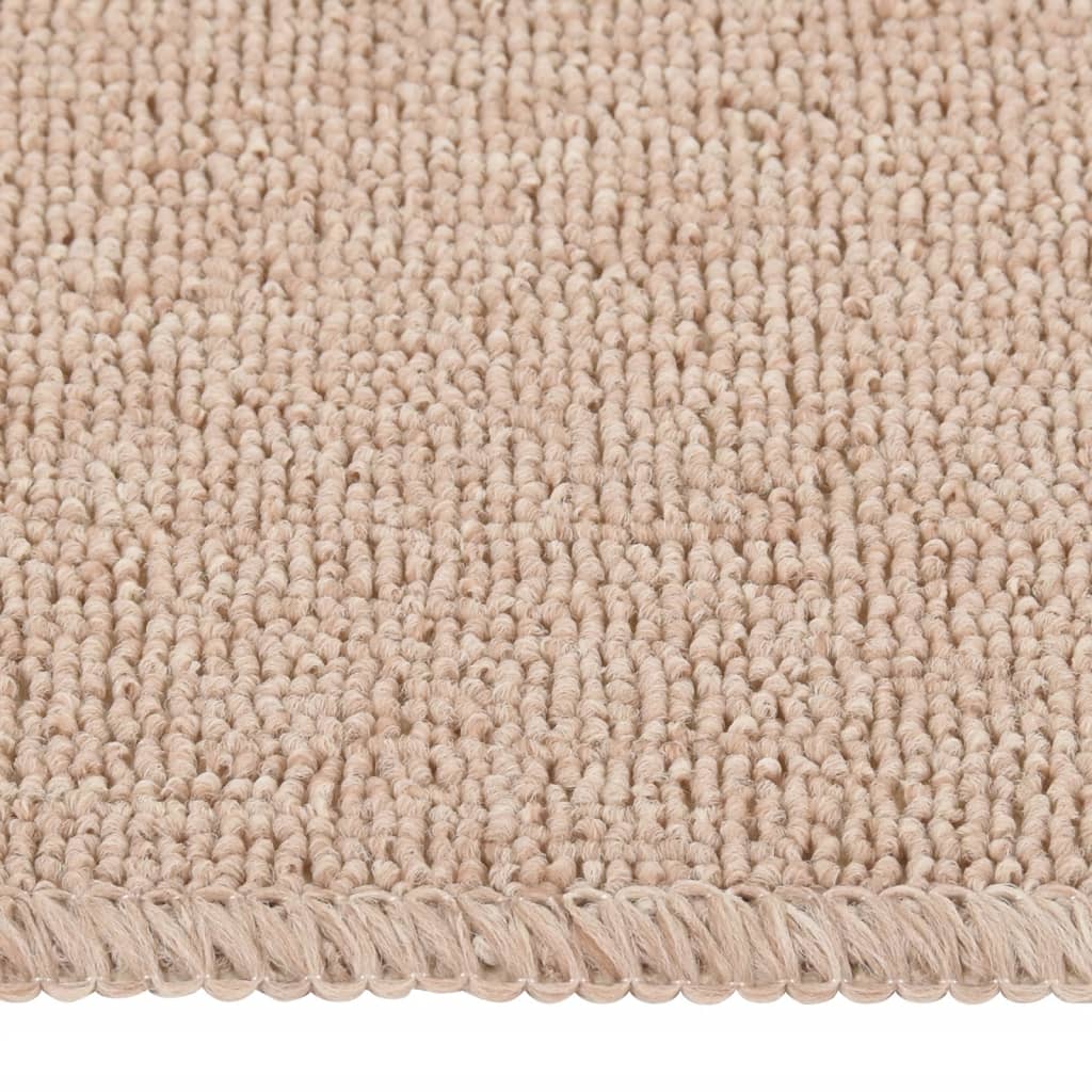 Trapmatten 15 St Anti-Slip Rechthoekig 60X25 Cm Beige