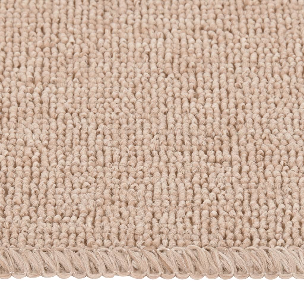 Trapmatten 15 St Anti-Slip Rechthoekig 75X20 Cm Beige