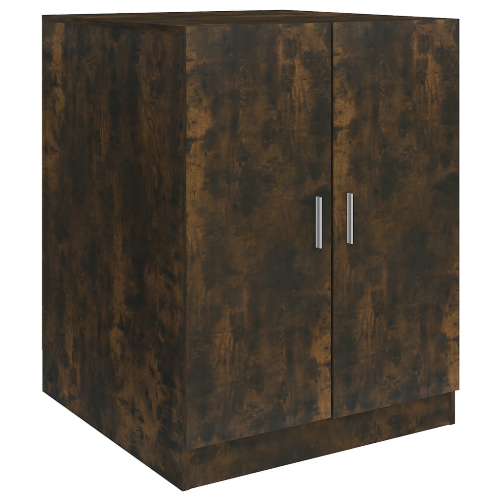 Wasmachinekast 71X71,5X91,5 Cm Gerookt Eikenkleurig