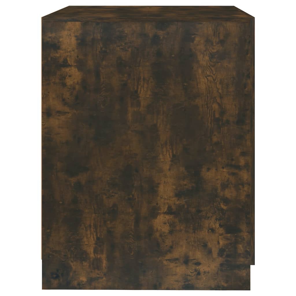 Wasmachinekast 71X71,5X91,5 Cm Gerookt Eikenkleurig