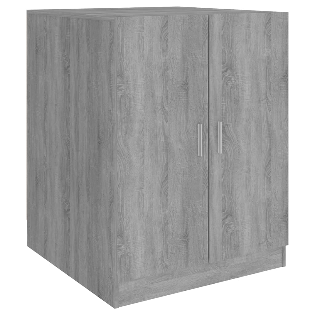 Wasmachinekast 71X71,5X91,5 Cm Grijs Sonoma Eikenkleurig