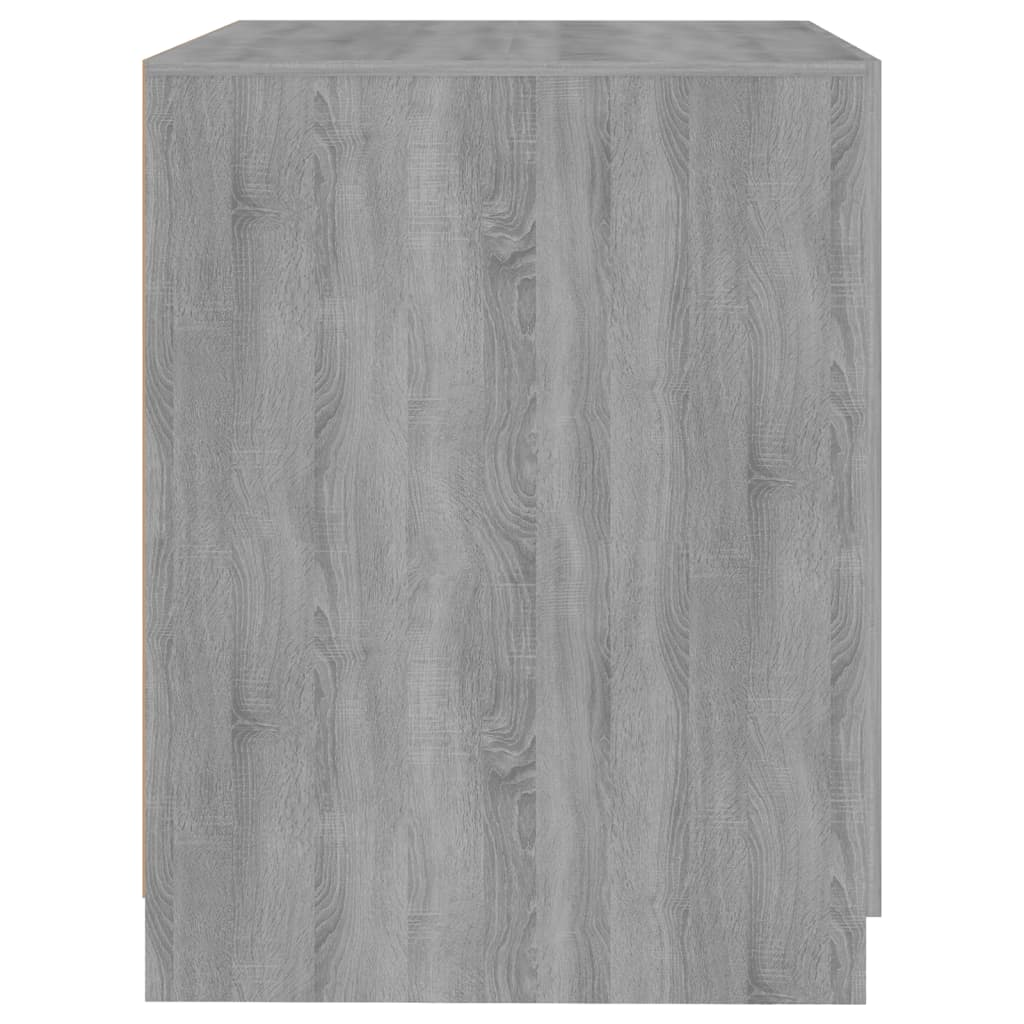 Wasmachinekast 71X71,5X91,5 Cm Grijs Sonoma Eikenkleurig