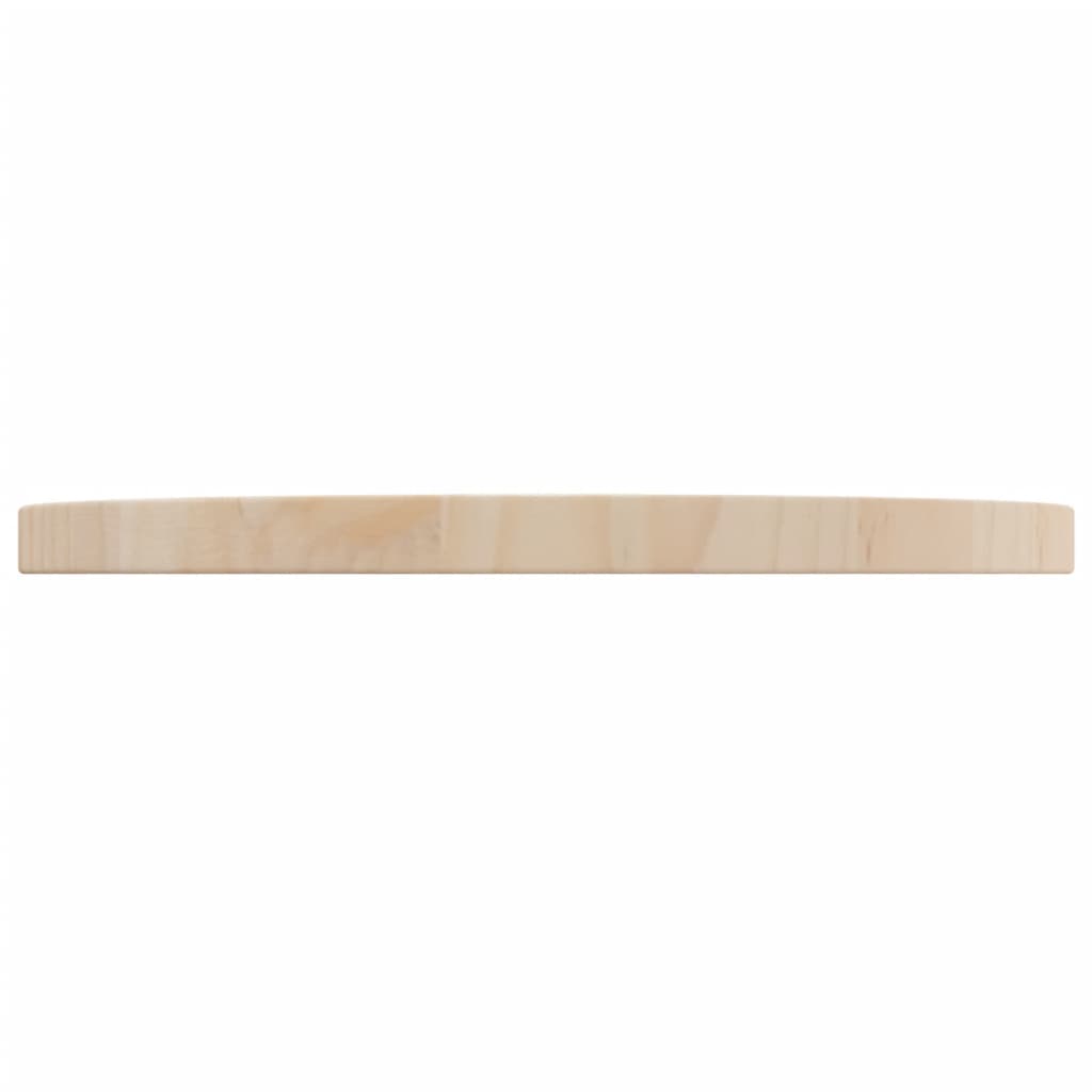 Tafelblad Ø40X2,5 Cm Massief Grenenhout