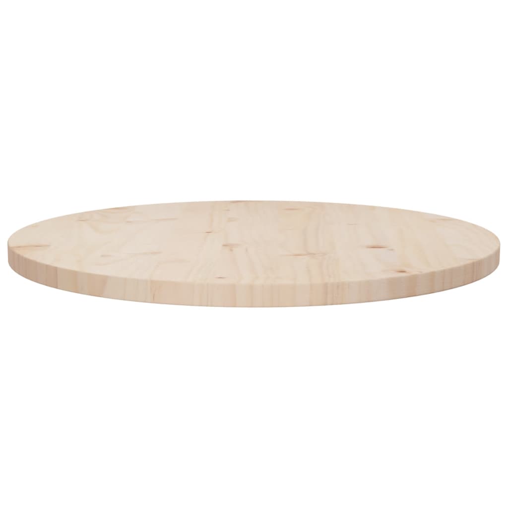 Tafelblad Ø60X2,5 Cm Massief Grenenhout
