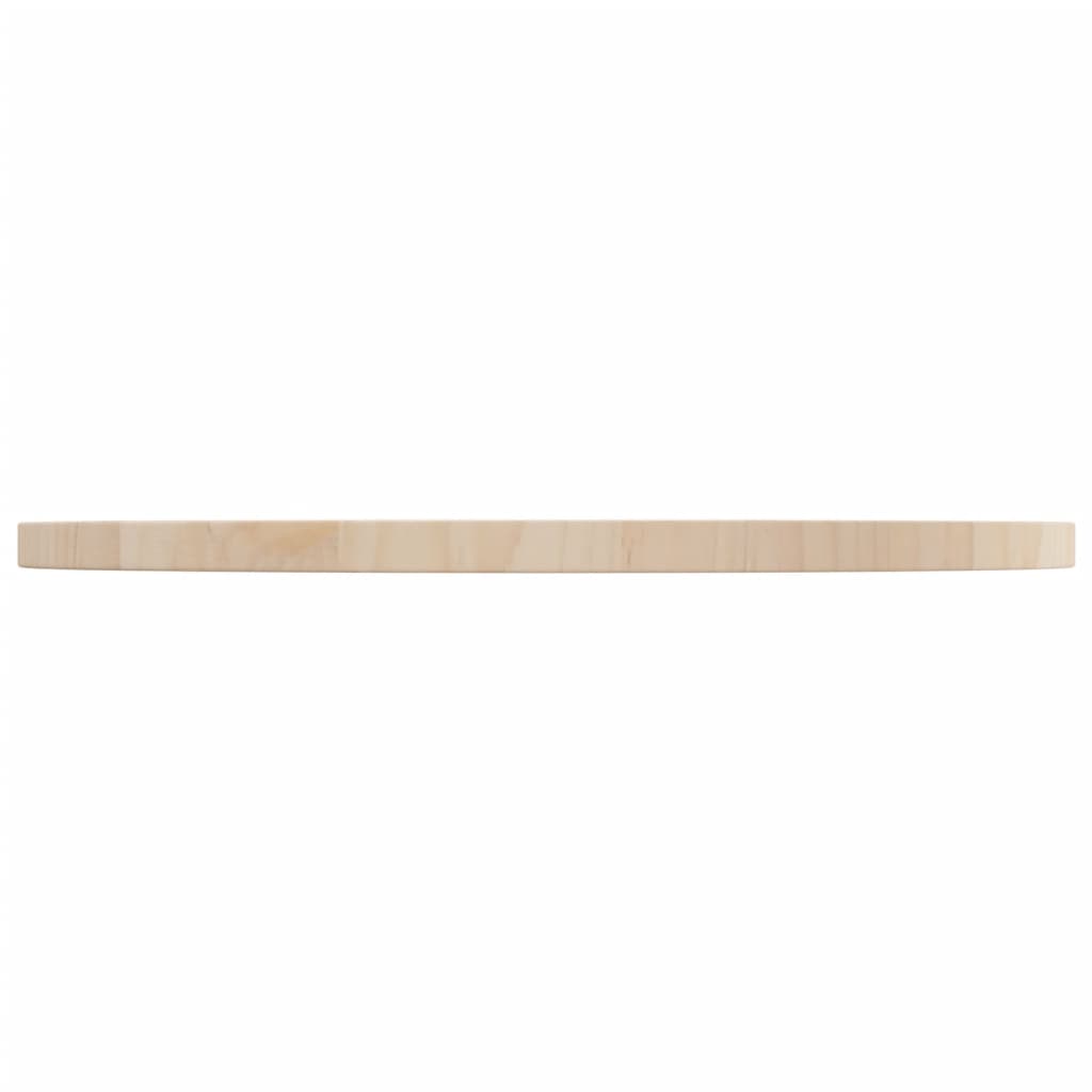 Tafelblad Ø60X2,5 Cm Massief Grenenhout