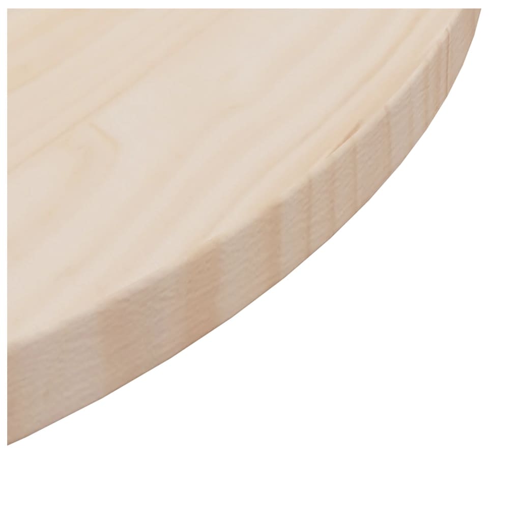 Tafelblad Ø60X2,5 Cm Massief Grenenhout