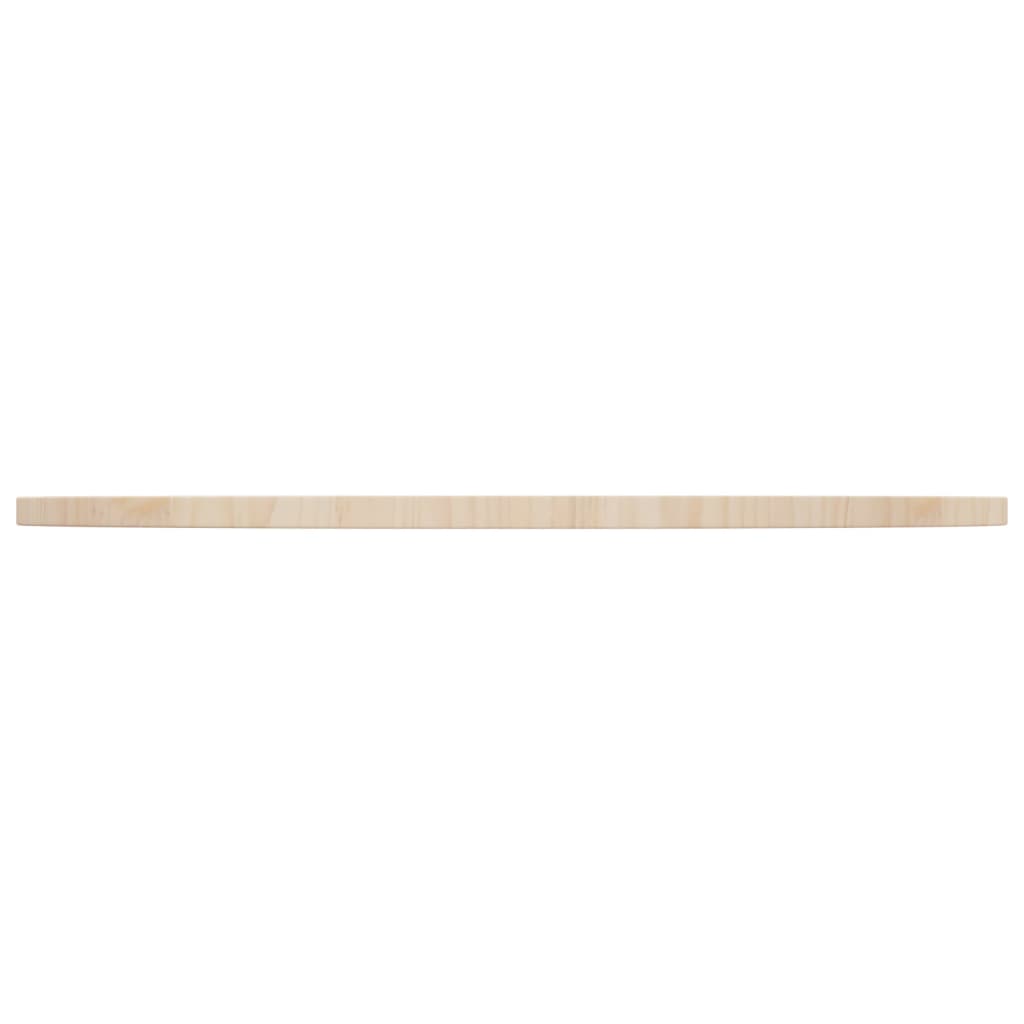 Tafelblad Ø90X2,5 Cm Massief Grenenhout