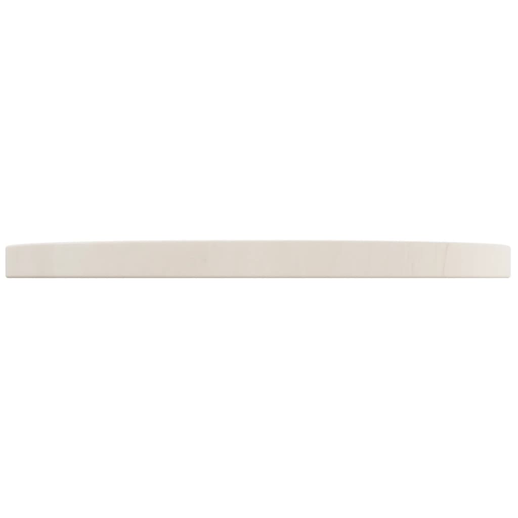 Tafelblad Ø40X2,5 Cm Massief Grenenhout Wit