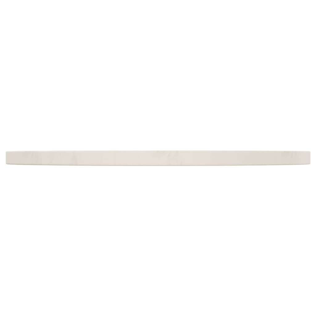 Tafelblad Ø60X2,5 Cm Massief Grenenhout Wit