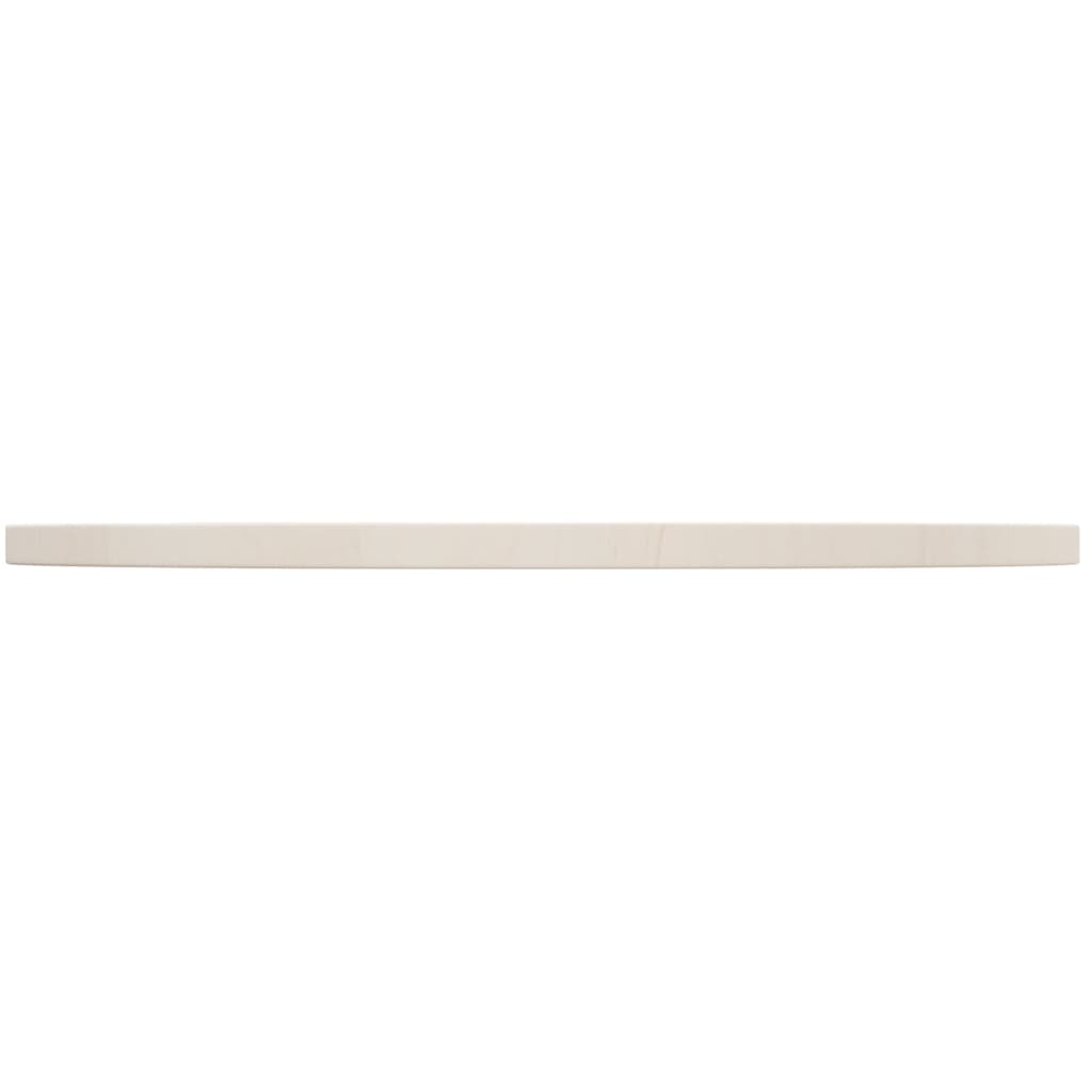 Tafelblad Ø70X2,5 Cm Massief Grenenhout Wit