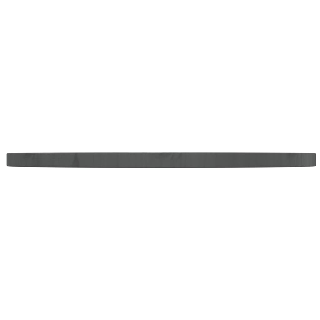 Tafelblad Ø60X2,5 Cm Massief Grenenhout Grijs