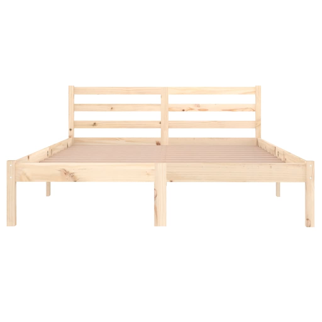 Bedframe Massief Grenenhout 140X200 Cm