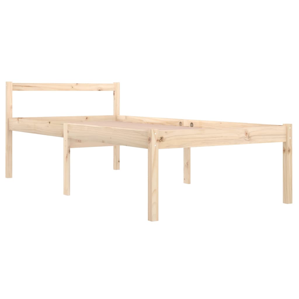 Bedframe Massief Grenenhout 90X190 Cm 3Ft Single