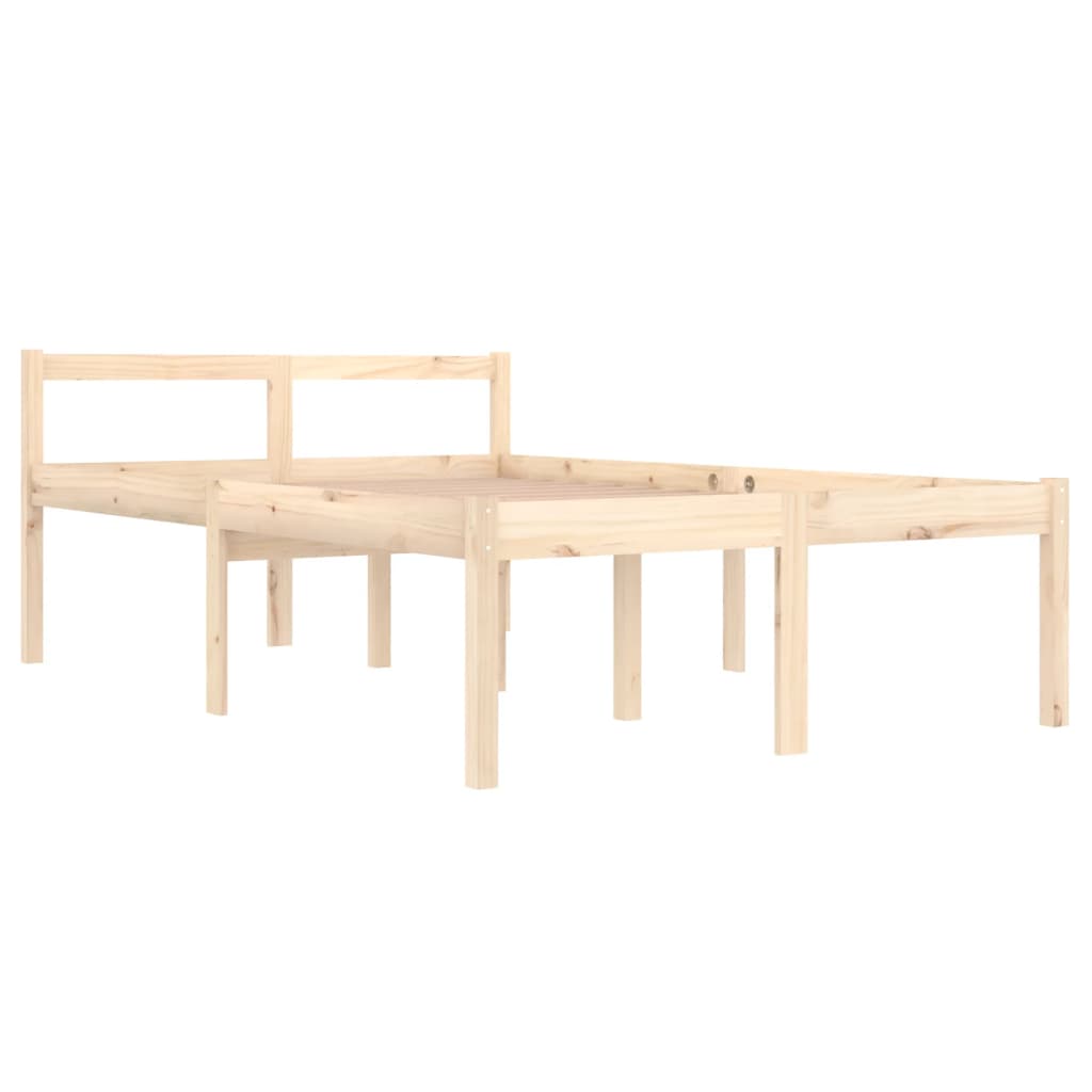 Bedframe Massief Hout 120X190 Cm 4Ft Small Double