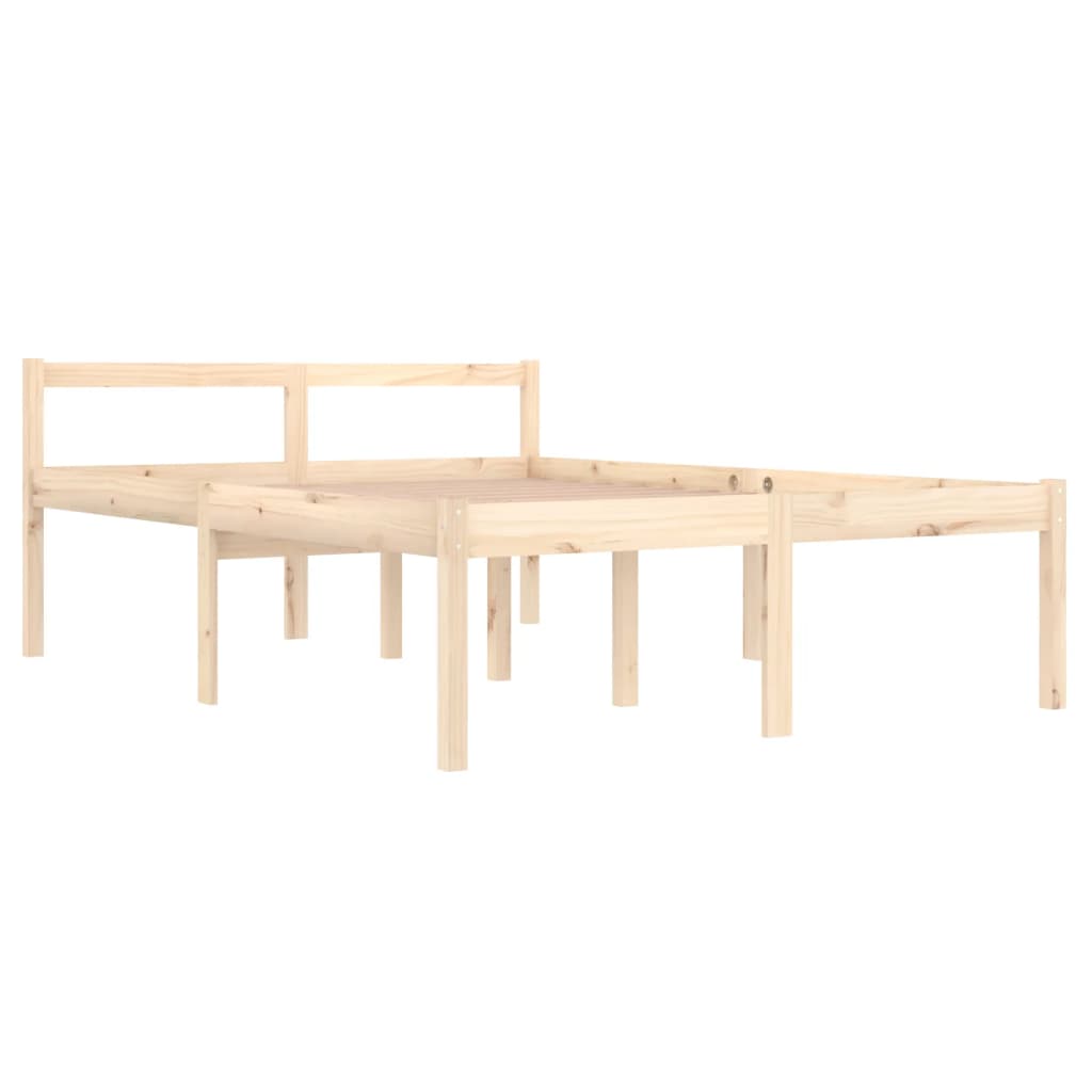Bedframe Massief Grenenhout 135X190 Cm 4Ft6 Double