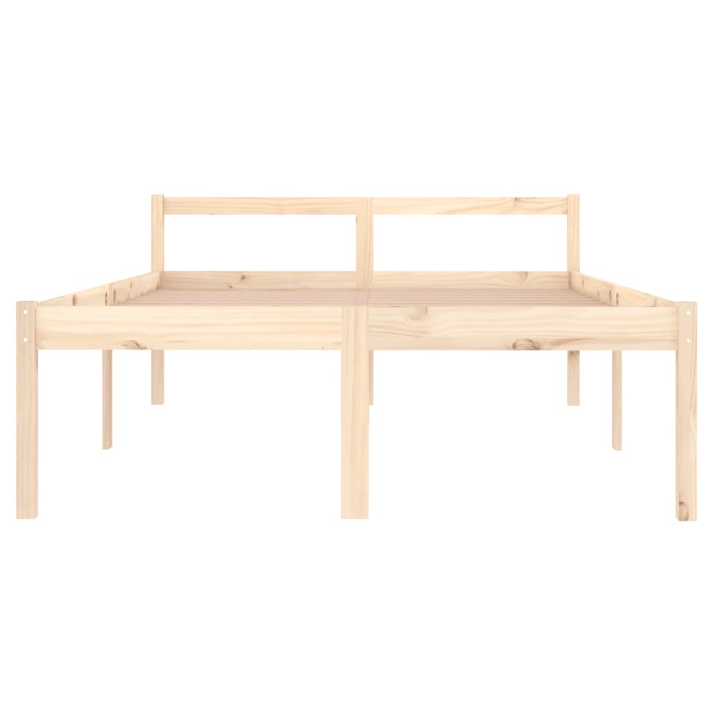 Bedframe Massief Grenenhout 135X190 Cm 4Ft6 Double