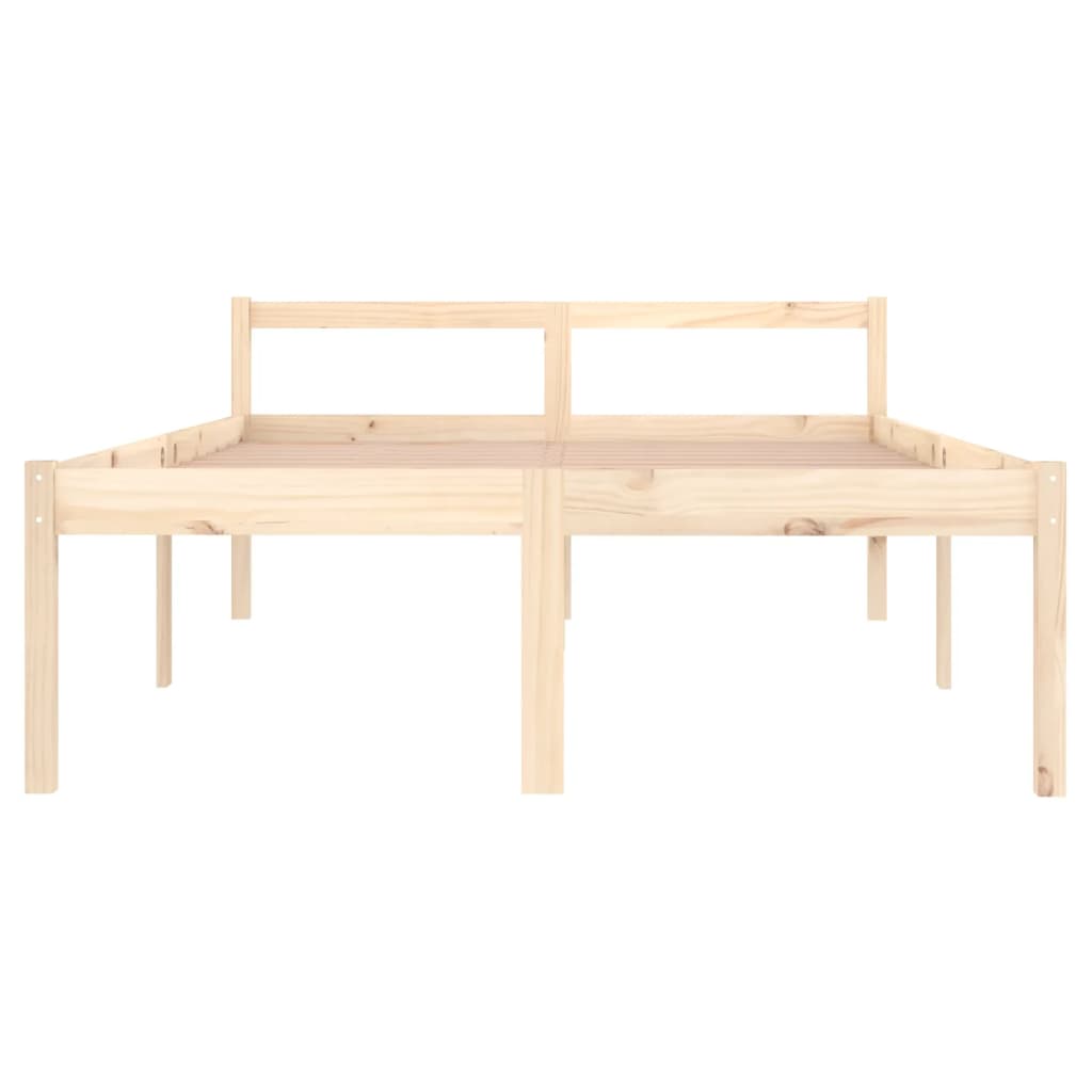 Bedframe Massief Grenenhout 140X190 Cm