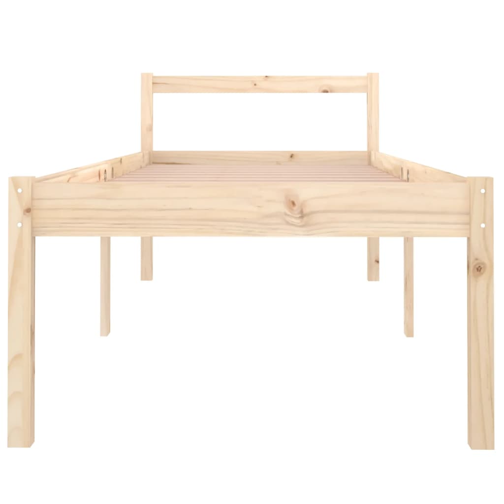 Bedframe Massief Grenenhout 90X200 Cm