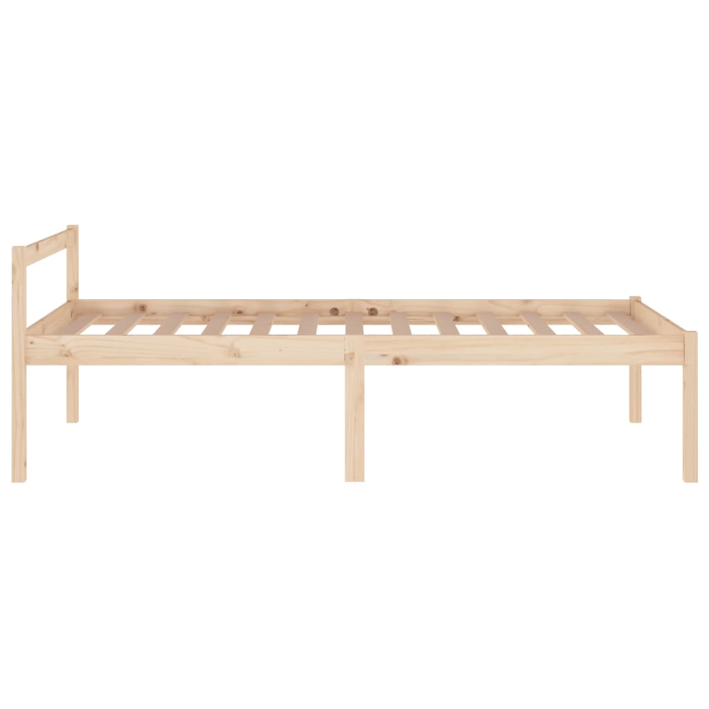 Bedframe Massief Grenenhout 100X200 Cm