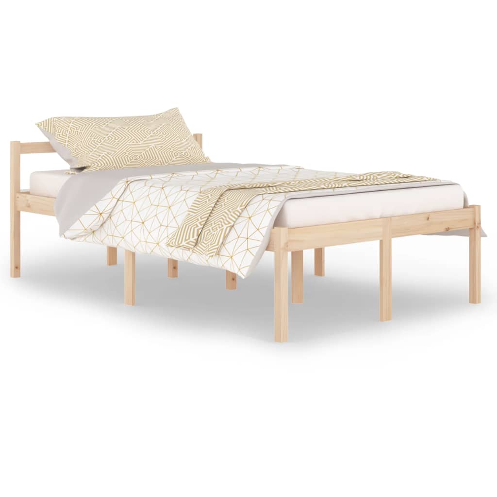 Bedframe Massief Grenenhout 120X200 Cm