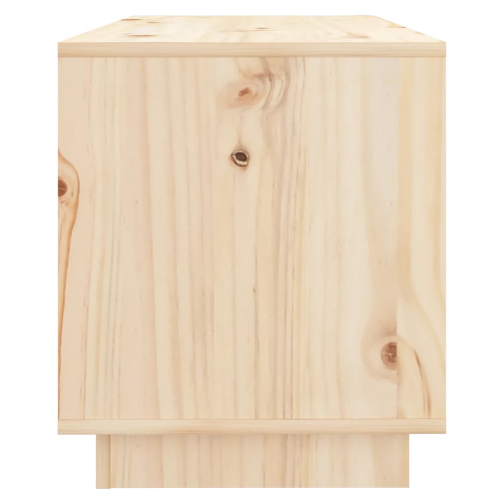 Tv-Meubel 74X34X40 Cm Massief Grenenhout