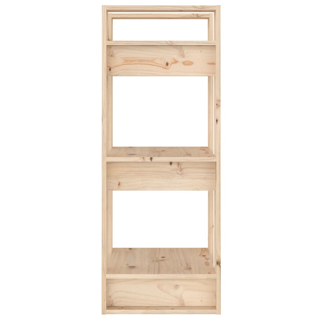 Boekenkast/Kamerscherm 41X35X91 Cm Massief Grenenhout