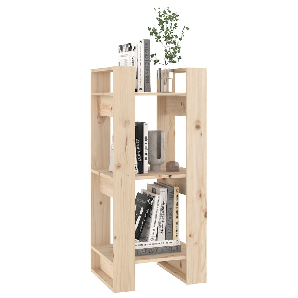 Boekenkast/Kamerscherm 41X35X91 Cm Massief Grenenhout