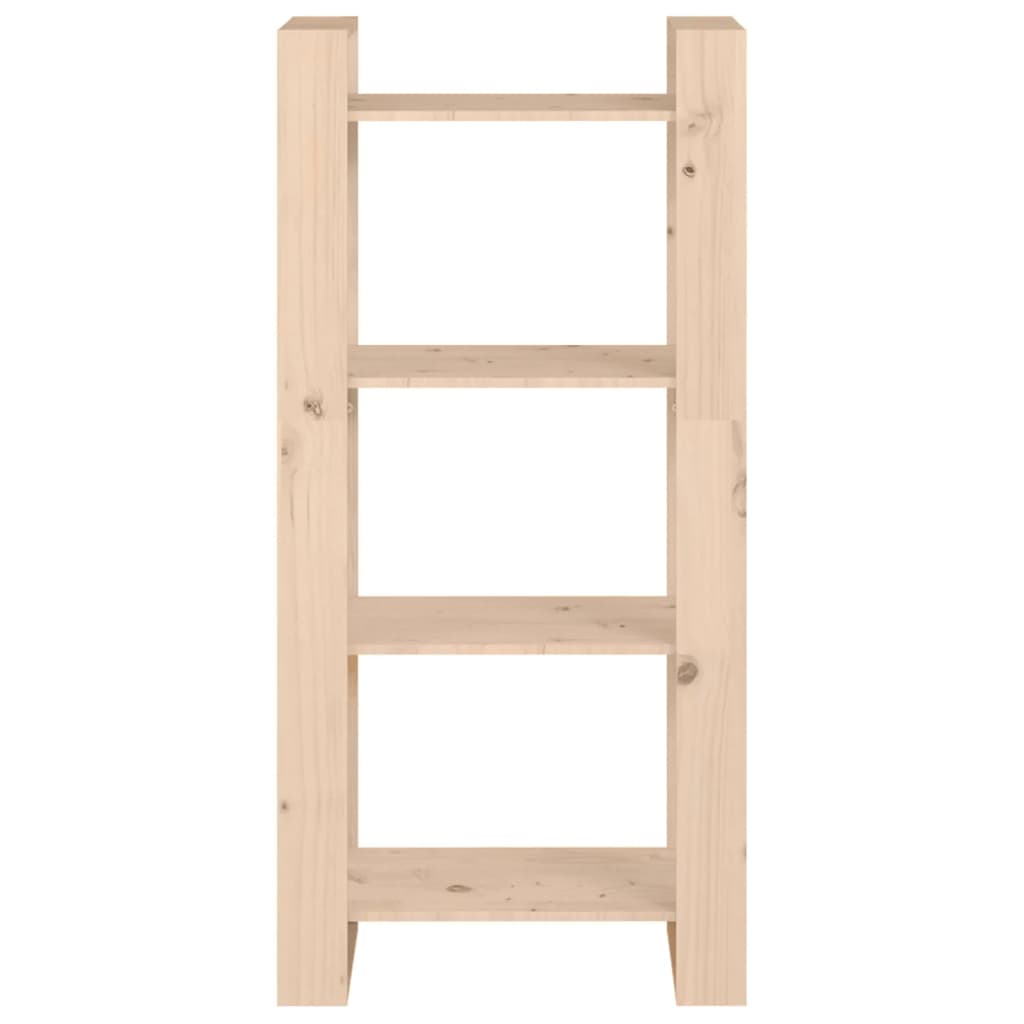 Boekenkast/Kamerscherm 60X35X125 Cm Massief Grenenhout