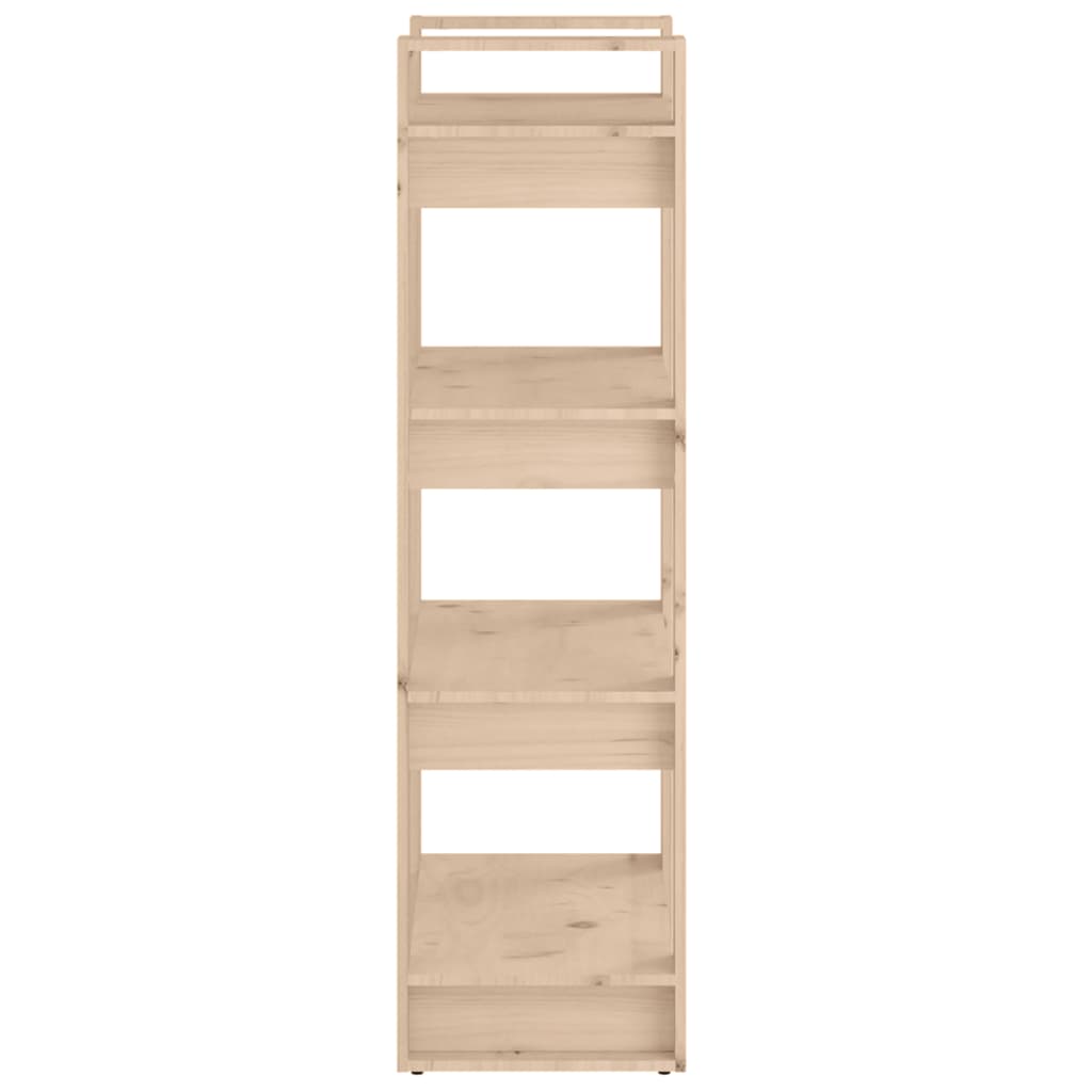 Boekenkast/Kamerscherm 60X35X125 Cm Massief Grenenhout