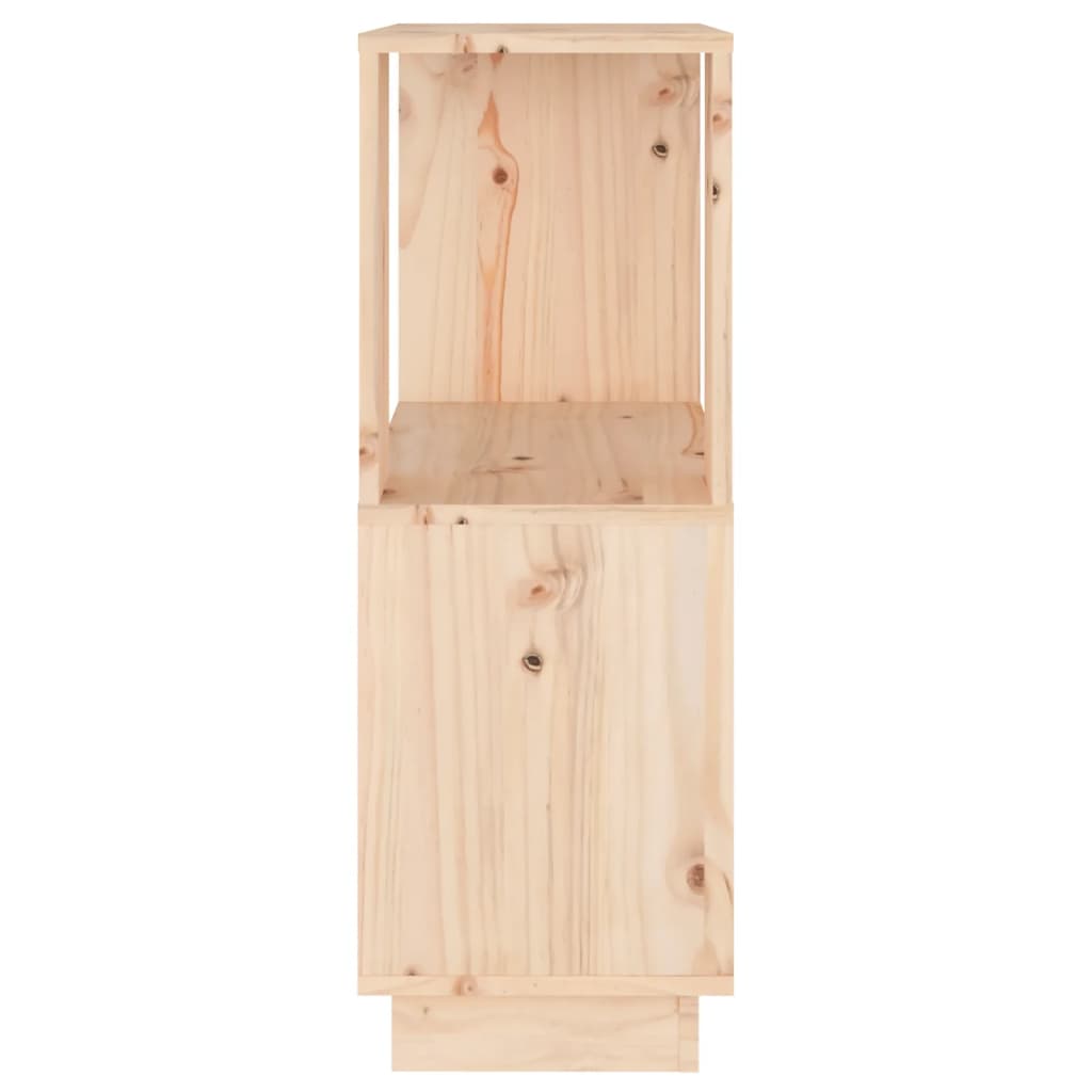 Boekenkast/Kamerscherm 51X25X70 Cm Massief Grenenhout