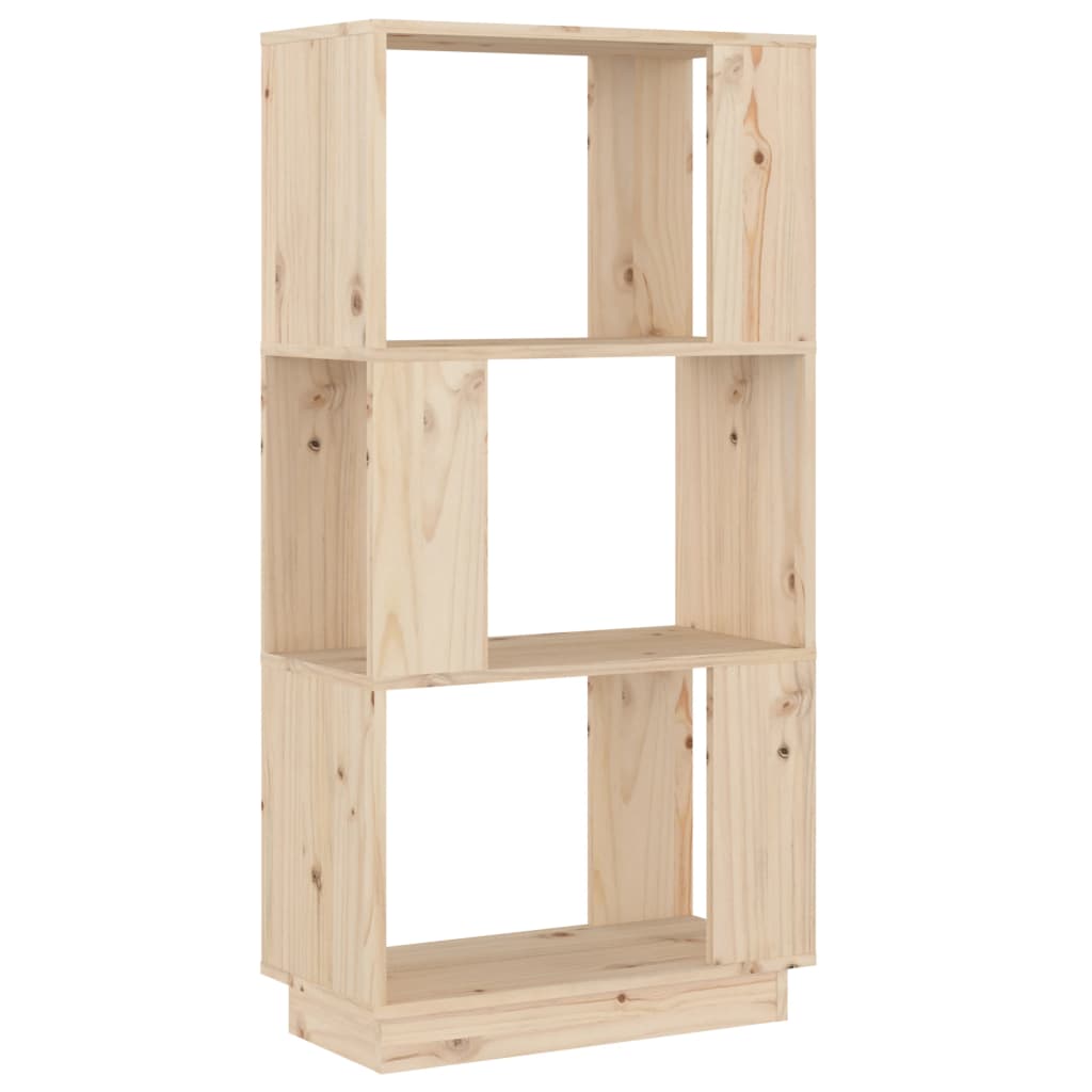 Boekenkast/Kamerscherm 51X25X101 Cm Massief Grenenhout