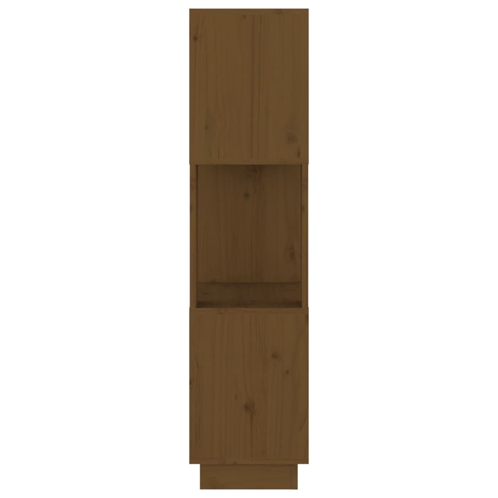 Boekenkast/Kamerscherm 51X25X101 Cm Grenenhout Honingbruin