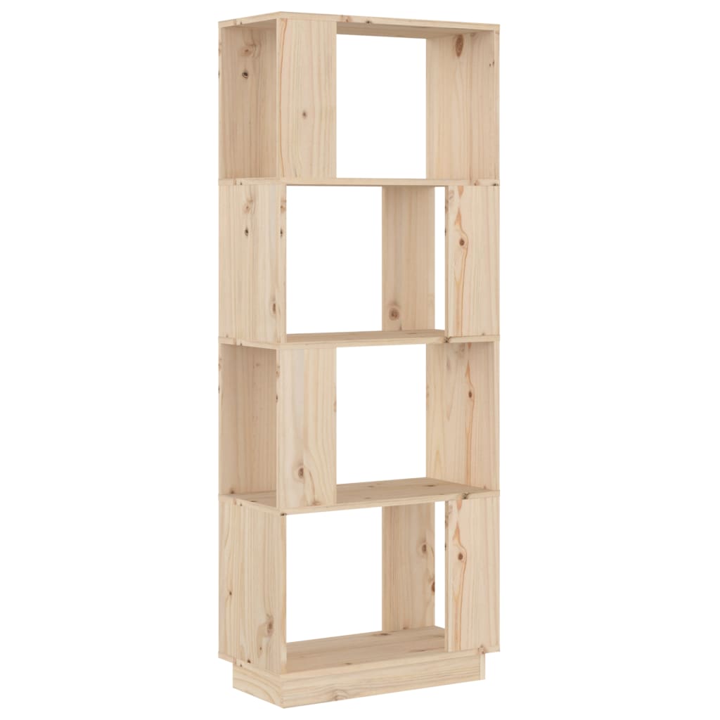 Boekenkast/Kamerscherm 51X25X132 Cm Massief Grenenhout