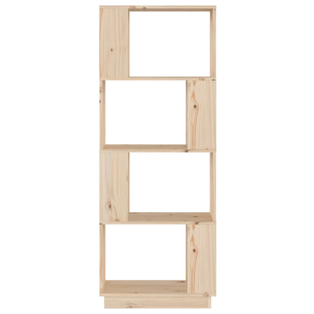 Boekenkast/Kamerscherm 51X25X132 Cm Massief Grenenhout