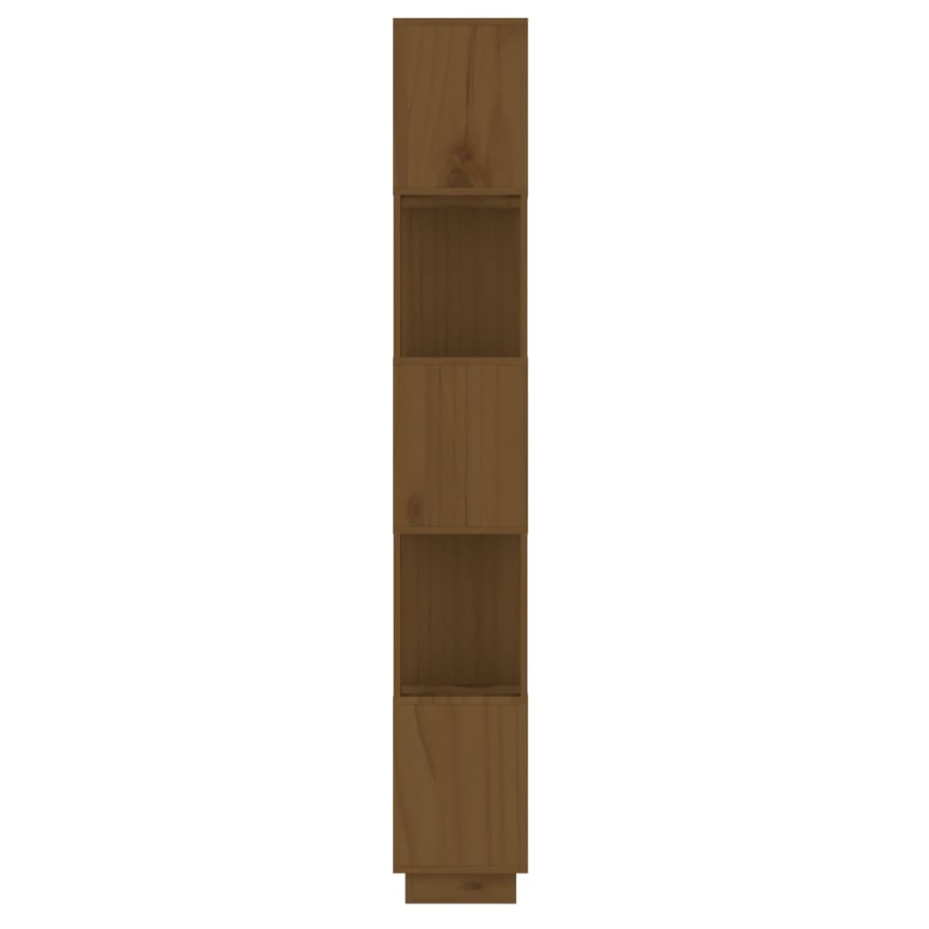 Boekenkast/Kamerscherm 51X25X163,5 Cm Grenenhout Honingbruin