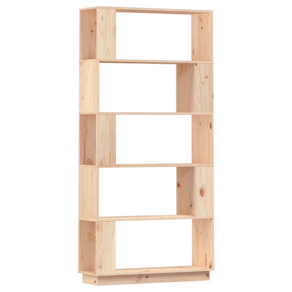 Boekenkast/Kamerscherm 80X25X163,5 Cm Massief Grenenhout