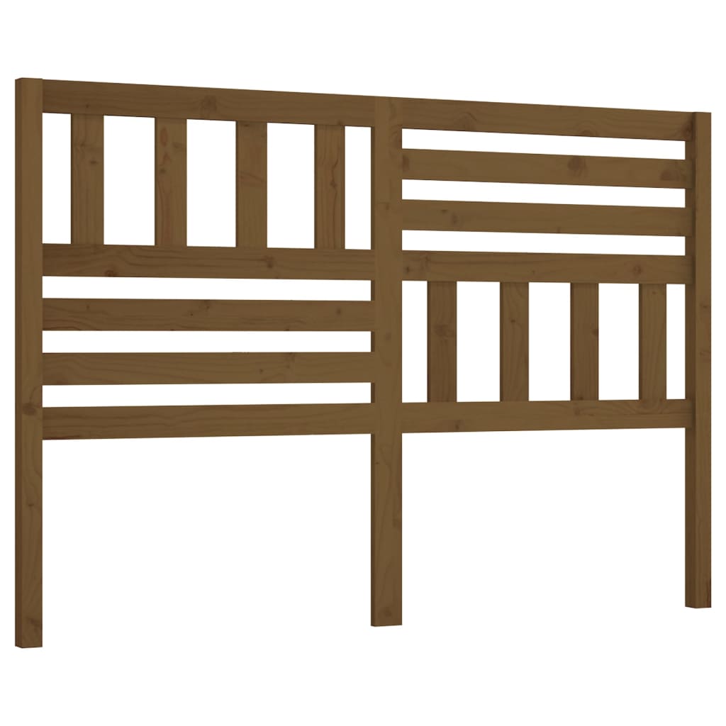 Hoofdbord 156X4X100 Cm Massief Grenenhout Honingbruin
