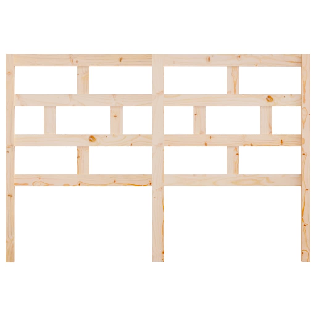 Hoofdbord 126X4X100 Cm Massief Grenenhout